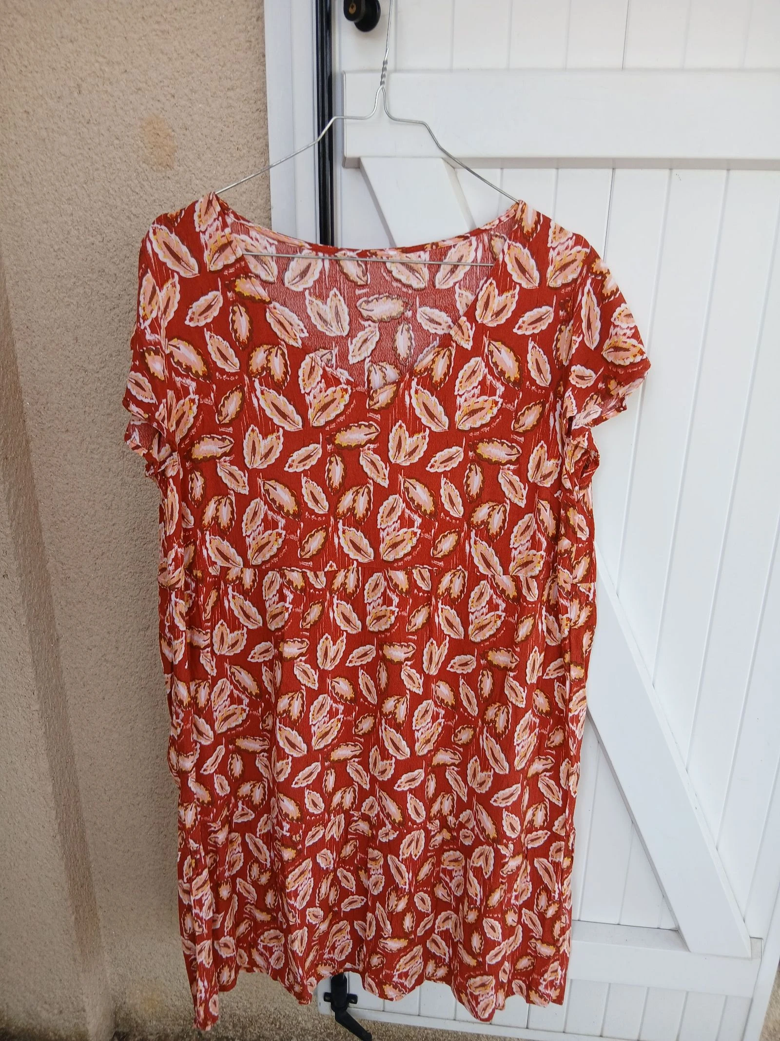 robe imprimée femmes taille 46
